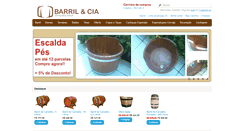 Desktop Screenshot of barril.com.br