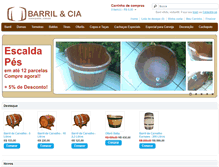 Tablet Screenshot of barril.com.br